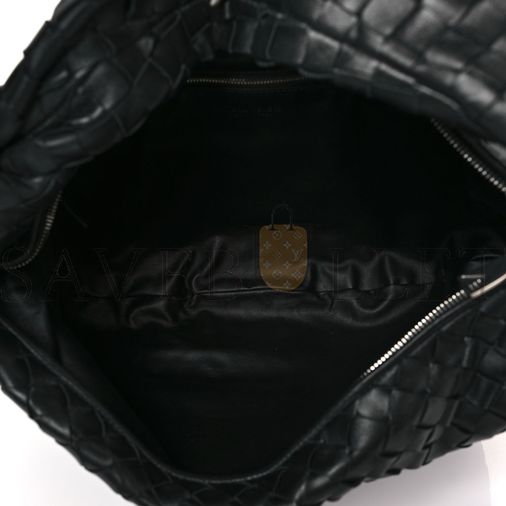 BOTTEGA VENETA NAPPA INTRECCIATO SMALL JODIE BLACK  (41*32*13cm)