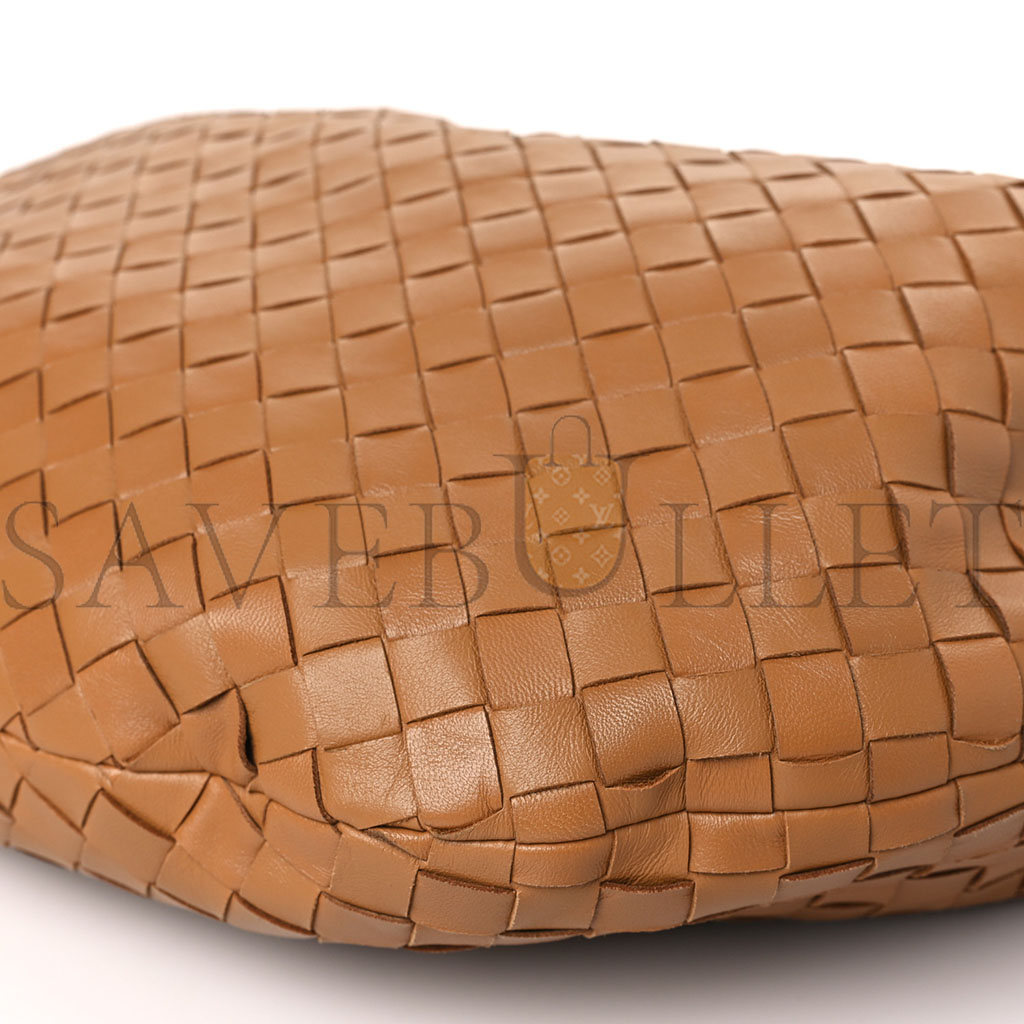 BOTTEGA VENETA NAPPA INTRECCIATO SMALL JODIE CARAMEL (48*30*13cm)