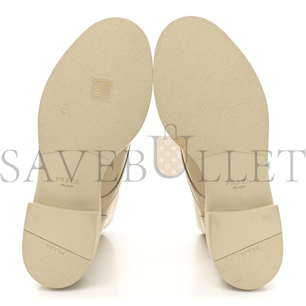 PRADA SPAZZOLATO RE-NYLON METAL TRIANGLE LOGO WOMENS 50MM COMBAT BOOTS 39.5 DESERTO PRADA SPAZZOLATO RE-NYLON METAL TRIANGLE LOGO WOMENS 50MM COMBAT BOOTS 39.5 DESERTO