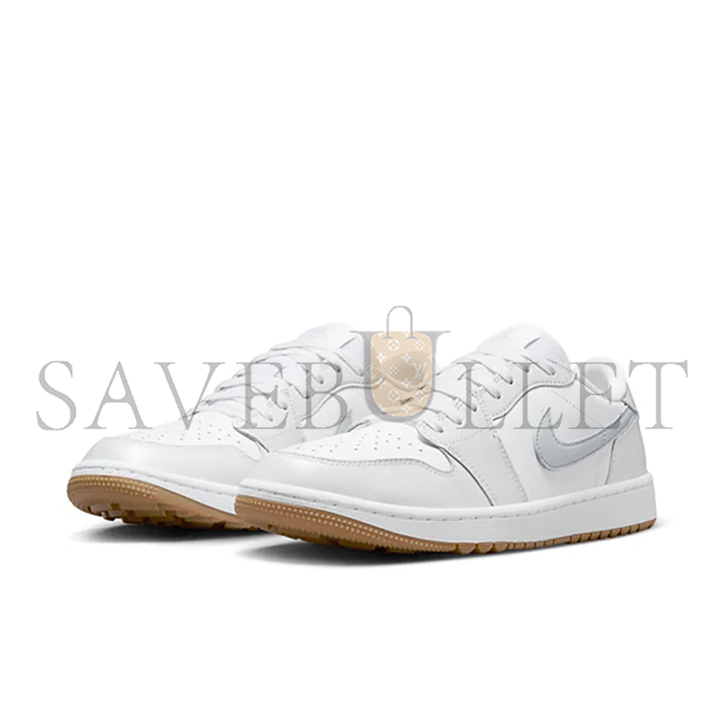 NIKE AIR JORDAN 1 LOW GOLF WHITE GUM DD9315-111