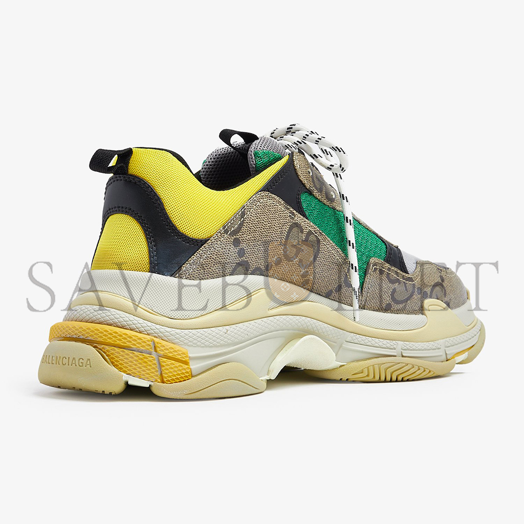 BALENCIAGA X GUCCI PRE-LOVED THE HACKER PROJECT TRIPLE S SNEAKERS 681067UMO209766