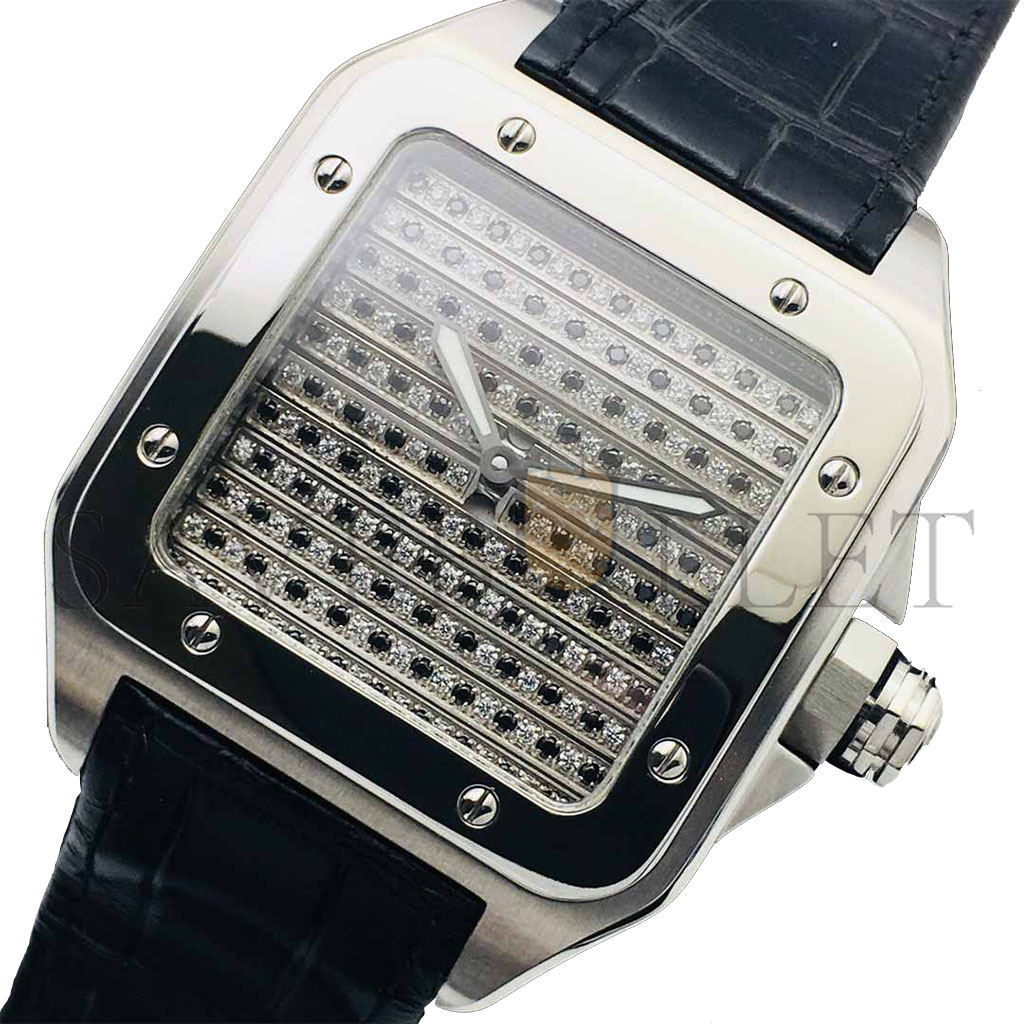 CARTIER SANTOS THREE-SIDED WATCH WM505914