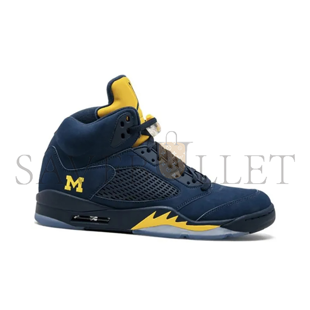 NIKE JORDAN 5 RETRO MICHIGAN PE FA16-MNJDLS-636