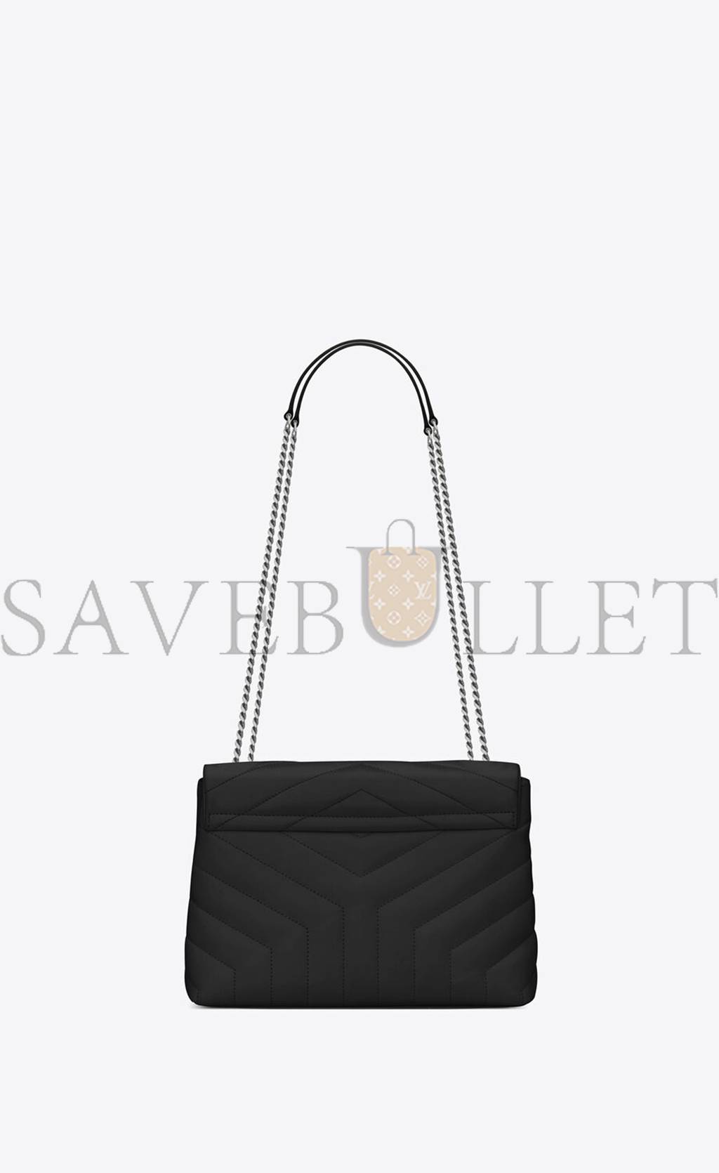 YSL LOULOU SMALL CHAIN BAG IN QUILTED LEATHER 494699DV7261000 (23*17*9cm)