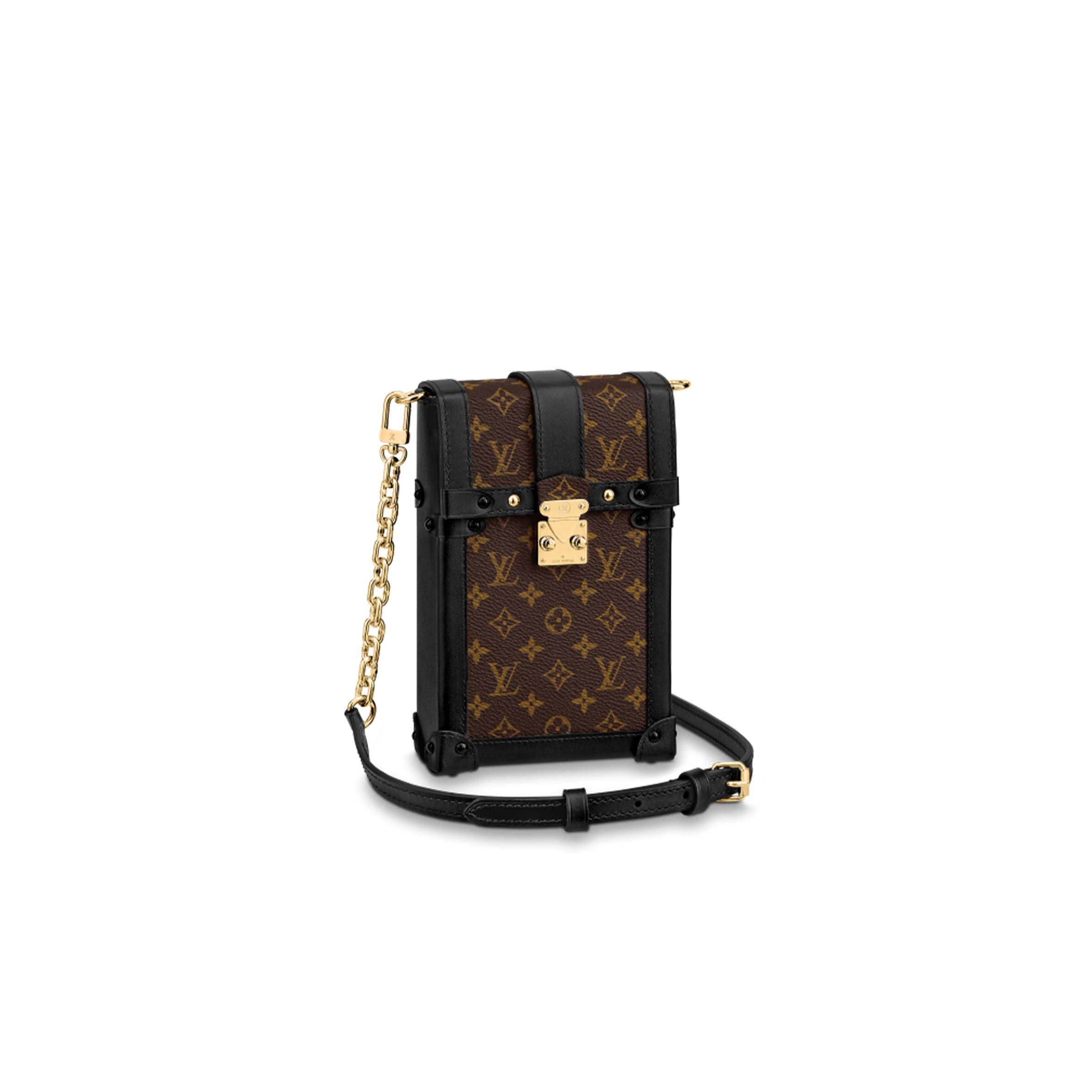 LOUIS VUITTON VERTICAL TRUNK POCHETTE M63913 (11*17.5*3.5cm)